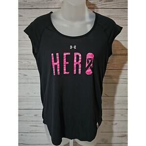Under Armour Women's "Hero" Mesh Back Tee – Size Unknown
